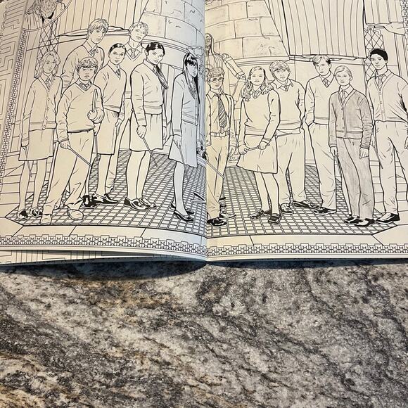 Harry Potter Adult Coloring Book By Scholastic - Picture 6 of 10